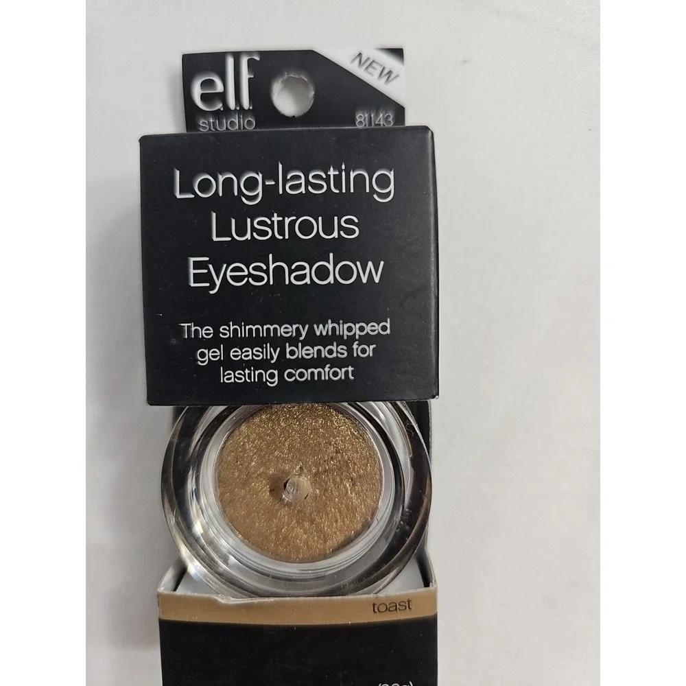 RARE -ELF LONG LASTING LUSTROUS EYE SHADOW 81143 TOAST NIB Discontinued-